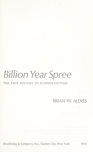 Billion year spree