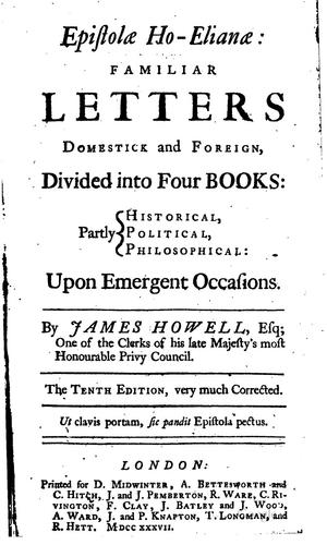 Epistolae Ho-Elianae