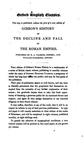 The history of England