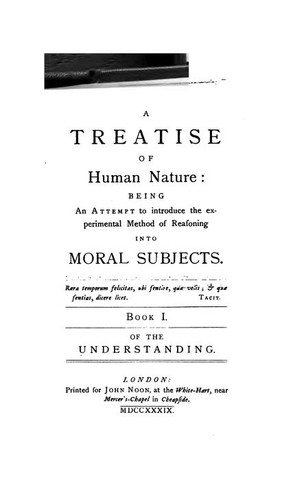 A treatise of human nature