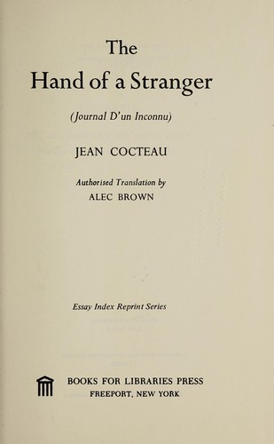 Journal d'un inconnu
