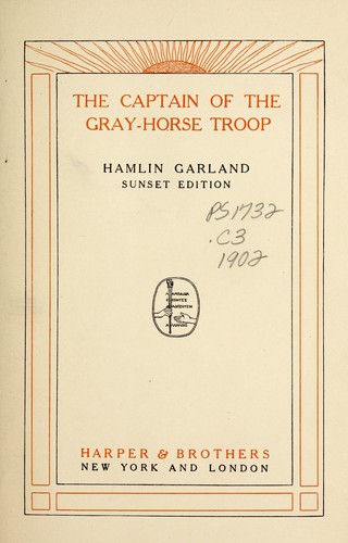The captain of the Gray-horse troop
