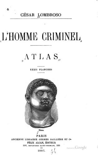 L' homme criminel