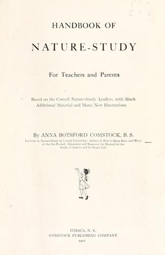 Handbook of nature-study for teachers and parents