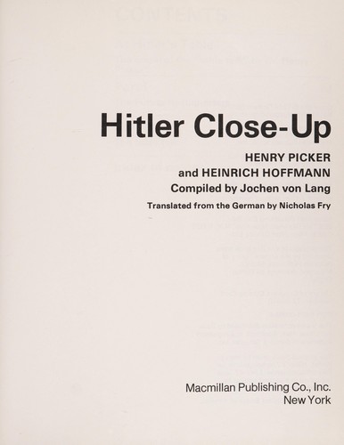 Hitlers Tischgespräche im Führerhauptquartier
