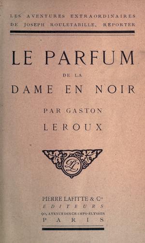 Le parfum de la dame en noir