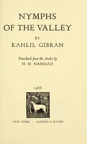 Nymphs of the valley