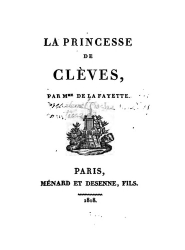 La princesse de Clèves