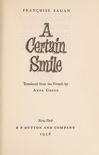 Un certain sourire