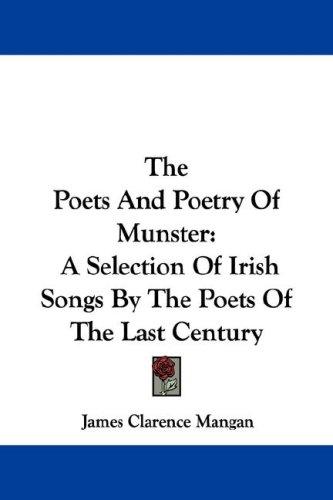 The poets and poetry of Munster
