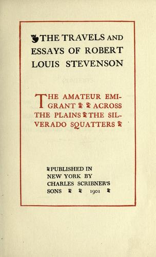 The  amateur emigrant
