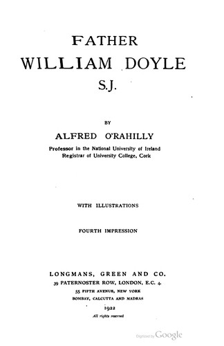 Father William Doyle, S. J