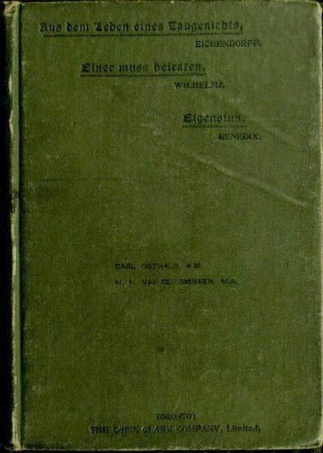 Aus dem Leben eines Taugenichts